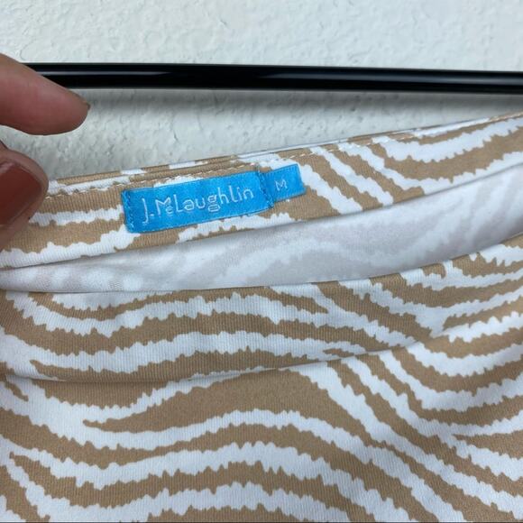 J Mclaughlin Nomi Catalina Off Shoulder Dress Medium - Picture 2 of 8